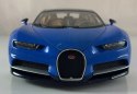 BUGATTI Chiron 1:18 blue model BBurago 11040