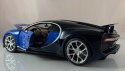 BUGATTI Chiron 1:18 blue model BBurago 11040