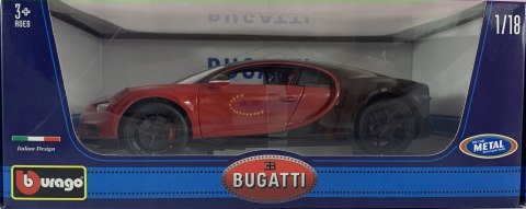 BUGATTI Chiron Sport 1:18 red model BBurago 11044 BUGATTI Chiron Sport 1:18 red model BBurago 11044