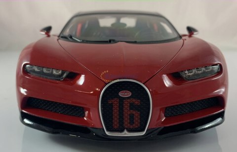BUGATTI Chiron Sport 1:18 red model BBurago 11044 BUGATTI Chiron Sport 1:18 red model BBurago 11044