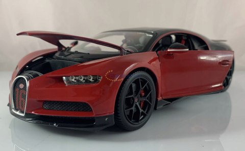 BUGATTI Chiron Sport 1:18 red model BBurago 11044 BUGATTI Chiron Sport 1:18 red model BBurago 11044