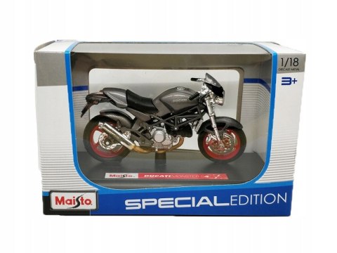 DUCATI Monster S4 na podstawce model 1:18 Maisto DUCATI Monster S4 na podstawce model 1:18 Maisto