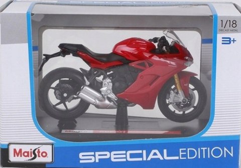 DUCATI Supersport S motocykl model 1:18 Maisto DUCATI Supersport S motocykl model 1:18 Maisto