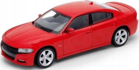 Dodge CHARGER R/T 2016 czerwony model Welly 1:24