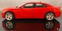 Dodge CHARGER R/T 2016 czerwony model Welly 1:24