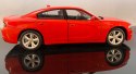 Dodge CHARGER R/T 2016 czerwony model Welly 1:24