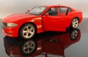 Dodge CHARGER R/T 2016 czerwony model Welly 1:24