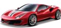 FERRARI 488 Pista red model 1:24 Bburago 26026