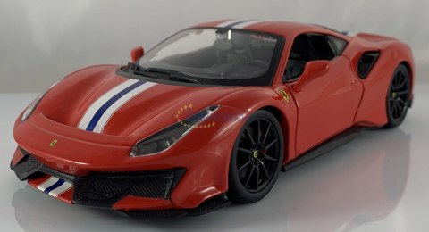 FERRARI 488 Pista red model 1:24 Bburago 26026 FERRARI 488 Pista red model 1:24 Bburago 26026