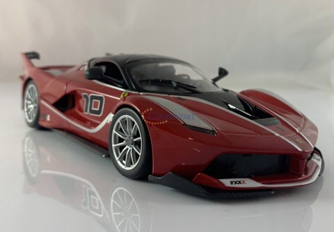 FERRARI FXX K #10 red model Bburago 26301 1:24 FERRARI FXX K #10 red model Bburago 26301 1:24