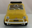 Fiat 500 L 1968 yellow 1:24 metalowy Bburago 22099