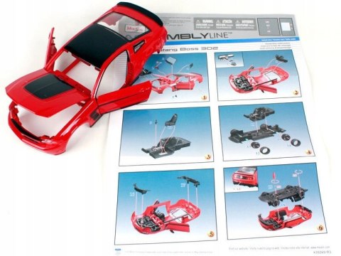 Ford MUSTANG Boss 302 1:24 do składania Maisto Ford MUSTANG Boss 302 1:24 do składania Maisto