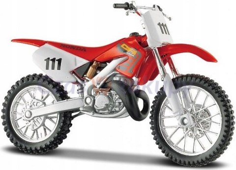 HONDA CR 250 R na podstawce model 1:18 Maisto