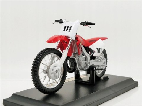 HONDA CR 250 R na podstawce model 1:18 Maisto HONDA CR 250 R na podstawce model 1:18 Maisto