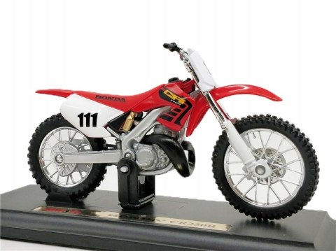 HONDA CR 250 R na podstawce model 1:18 Maisto HONDA CR 250 R na podstawce model 1:18 Maisto