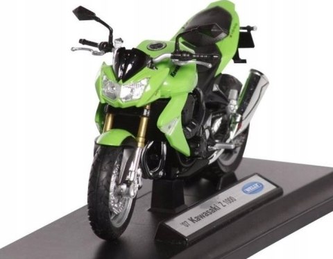 KAWASAKI Z 1000 2007 model motocykl 1:18 Welly KAWASAKI Z 1000 2007 model motocykl 1:18 Welly