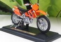 KTM 525 SX na podstawce model 1:18 Maisto