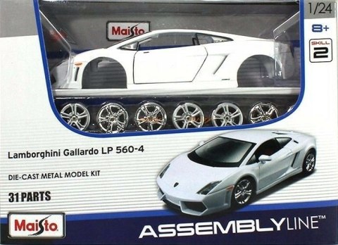 Lamborghini Gallardo 1:24 do składania Maisto