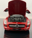 MERCEDES AMG SLS samochód model metal Welly 1:24