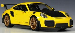 PORSCHE 911 GT2 RS zółty 1:24 model Maisto 31523