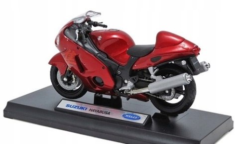 SUZUKI GSX 1300R Hayabusa motocykl 1:18 Welly SUZUKI GSX 1300R Hayabusa motocykl 1:18 Welly