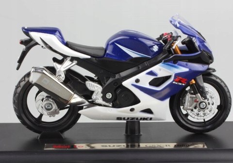 SUZUKI GSX R1000 na podstawce model 1:18 Maisto SUZUKI GSX R1000 na podstawce model 1:18 Maisto