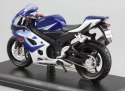 SUZUKI GSX R1000 na podstawce model 1:18 Maisto