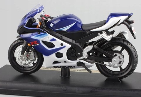 SUZUKI GSX R1000 na podstawce model 1:18 Maisto SUZUKI GSX R1000 na podstawce model 1:18 Maisto