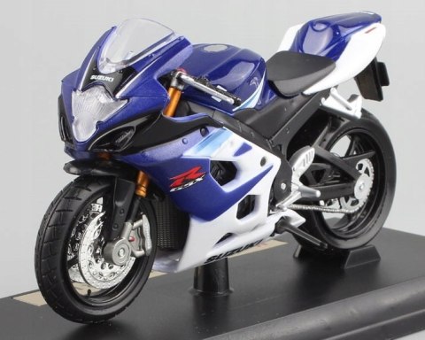 SUZUKI GSX R1000 na podstawce model 1:18 Maisto SUZUKI GSX R1000 na podstawce model 1:18 Maisto
