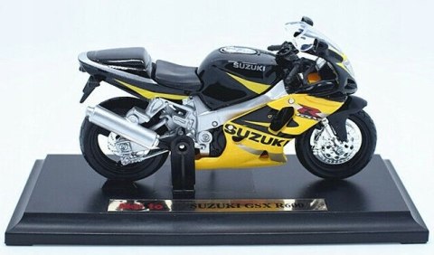 SUZUKI GSX R600 na podstawce model 1:18 Maisto SUZUKI GSX R600 na podstawce model 1:18 Maisto