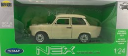 TRABANT 601 S De luxe model metal Welly 1:24